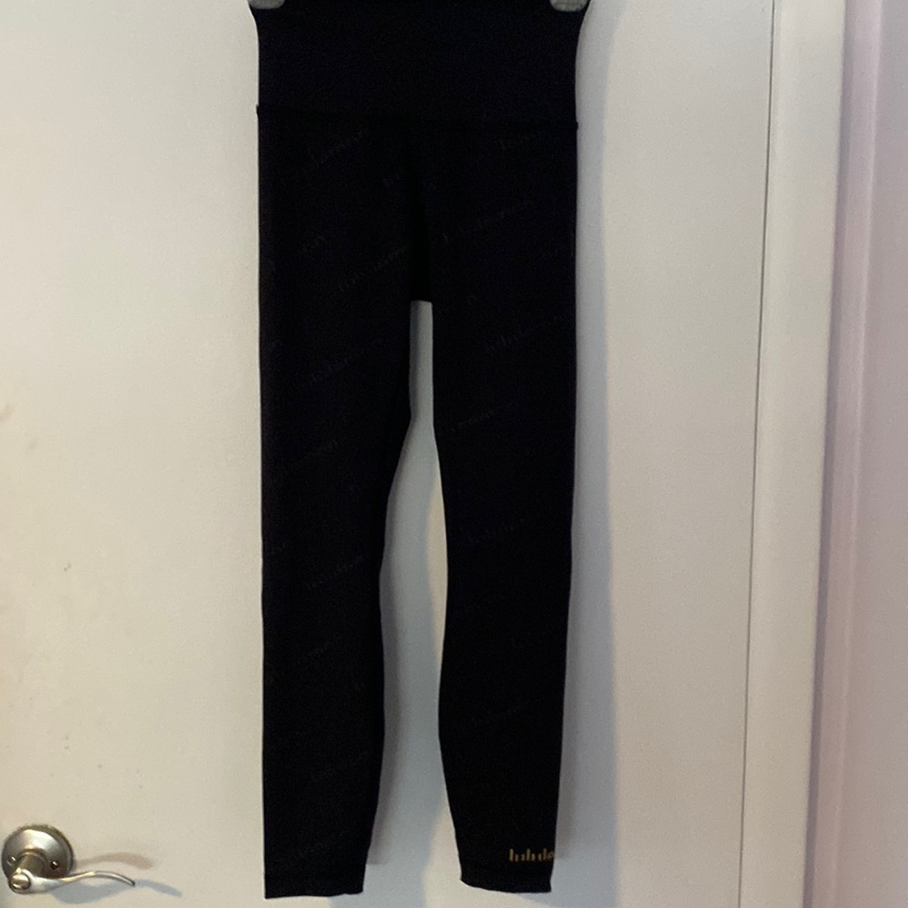 Lululemon special edition leggings with lululemon imprinted in the the pants